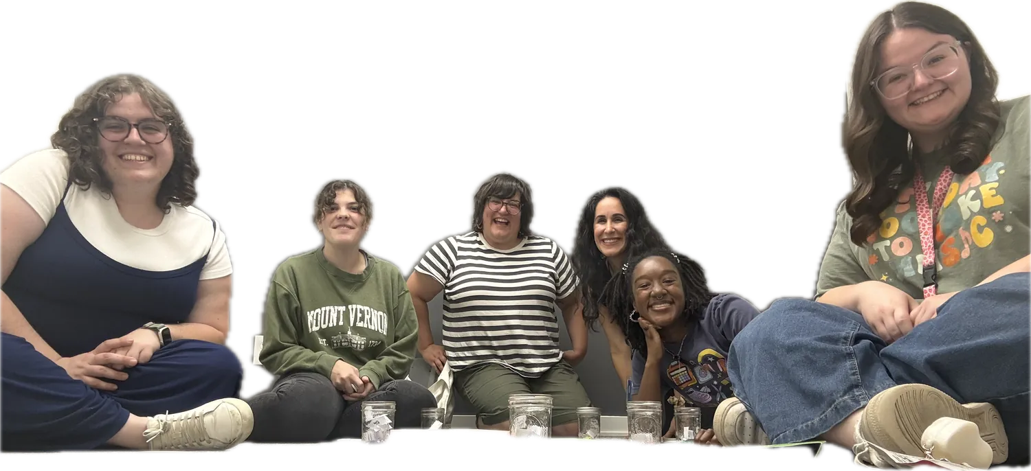 The Lumera Learning music therapy team together and smiling